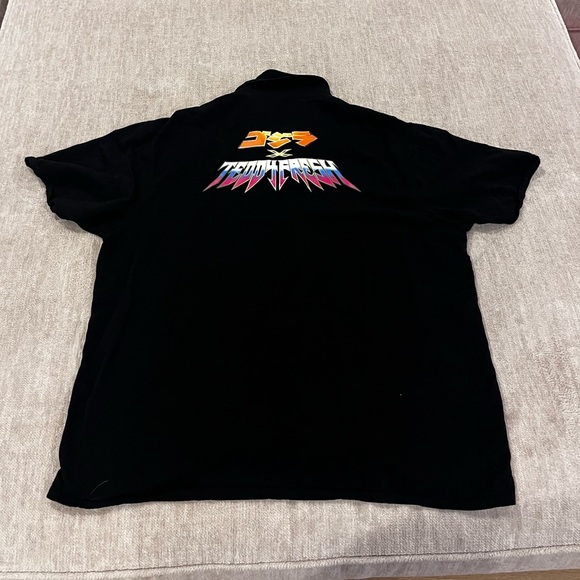 Teddy Fresh Godzilla vs. Megaguirus Camp Shirt Size 2XL RARE - Picture 6 of 7